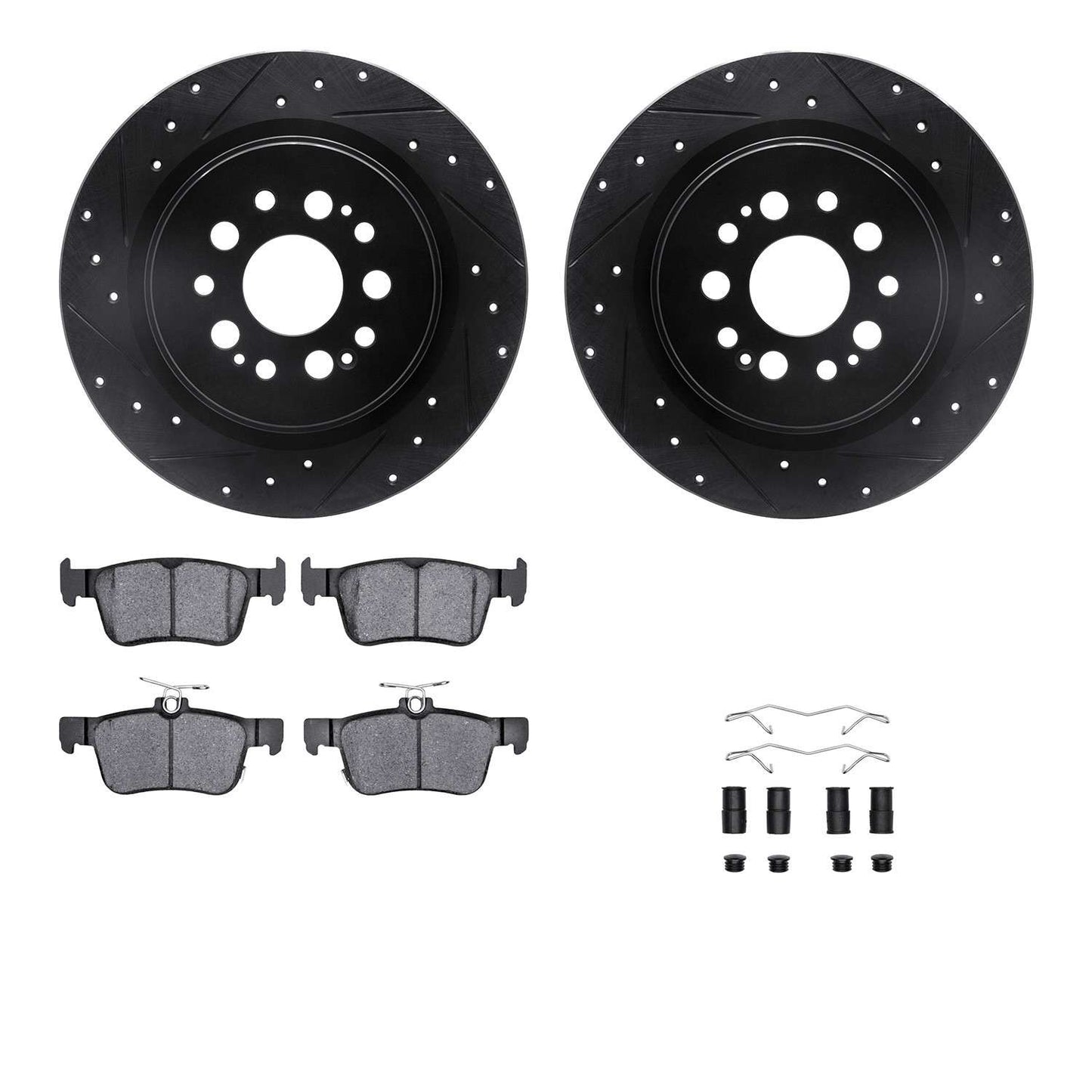 Dynamic Friction Company Disc Brake Kit 8612-59010