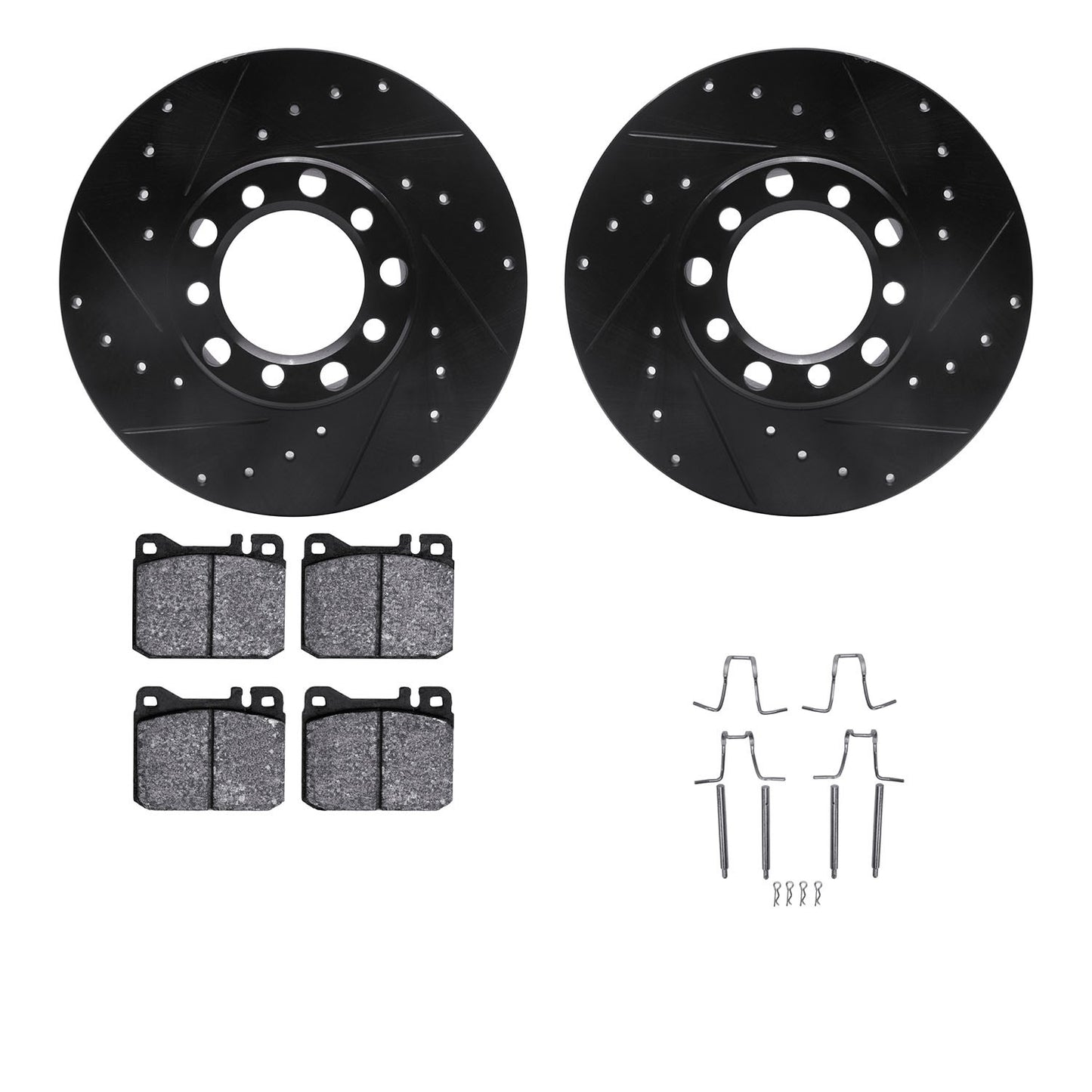 Dynamic Friction Company Disc Brake Kit 8612-63015