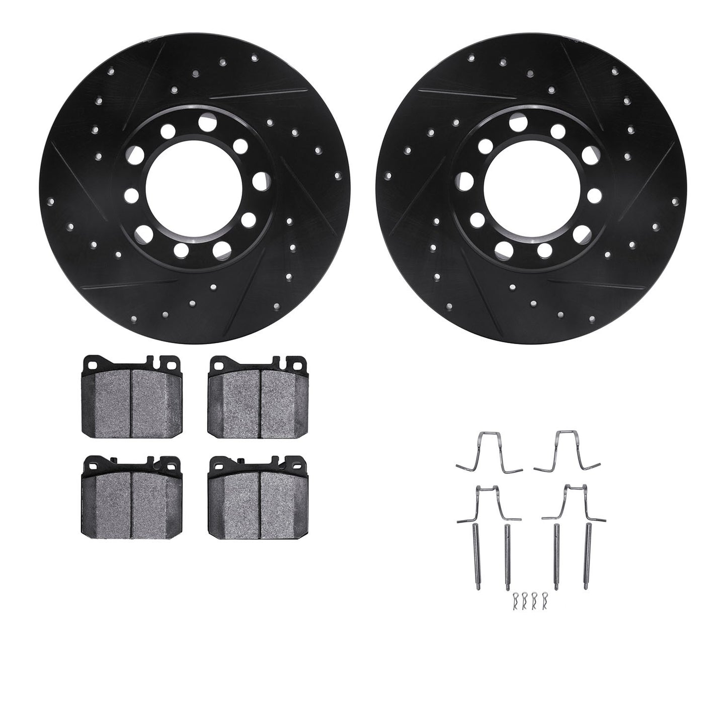 Dynamic Friction Company Disc Brake Kit 8612-63018