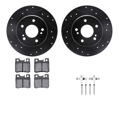 Dynamic Friction Company Disc Brake Kit 8612-63028