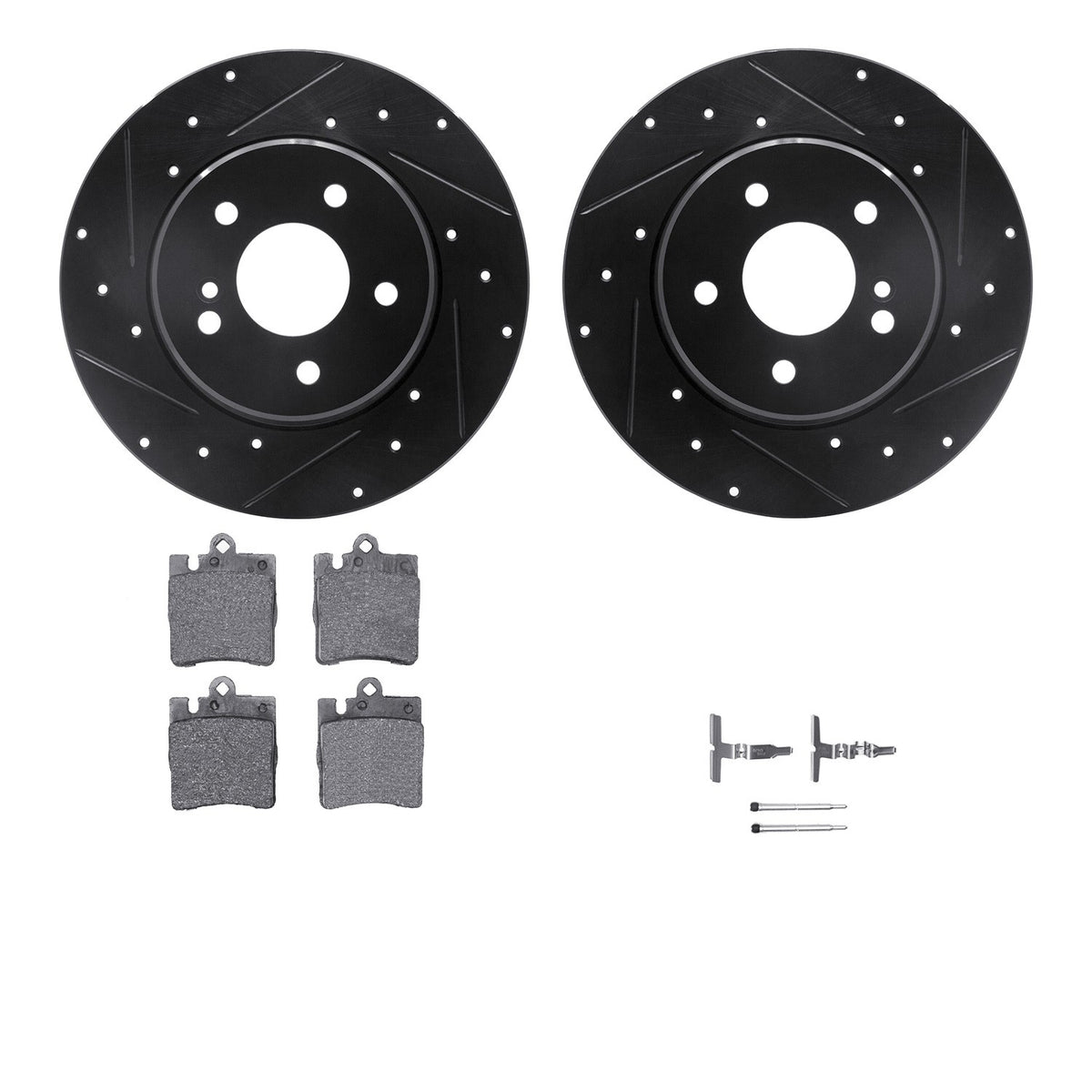 Dynamic Friction Company Disc Brake Kit 8612-63051