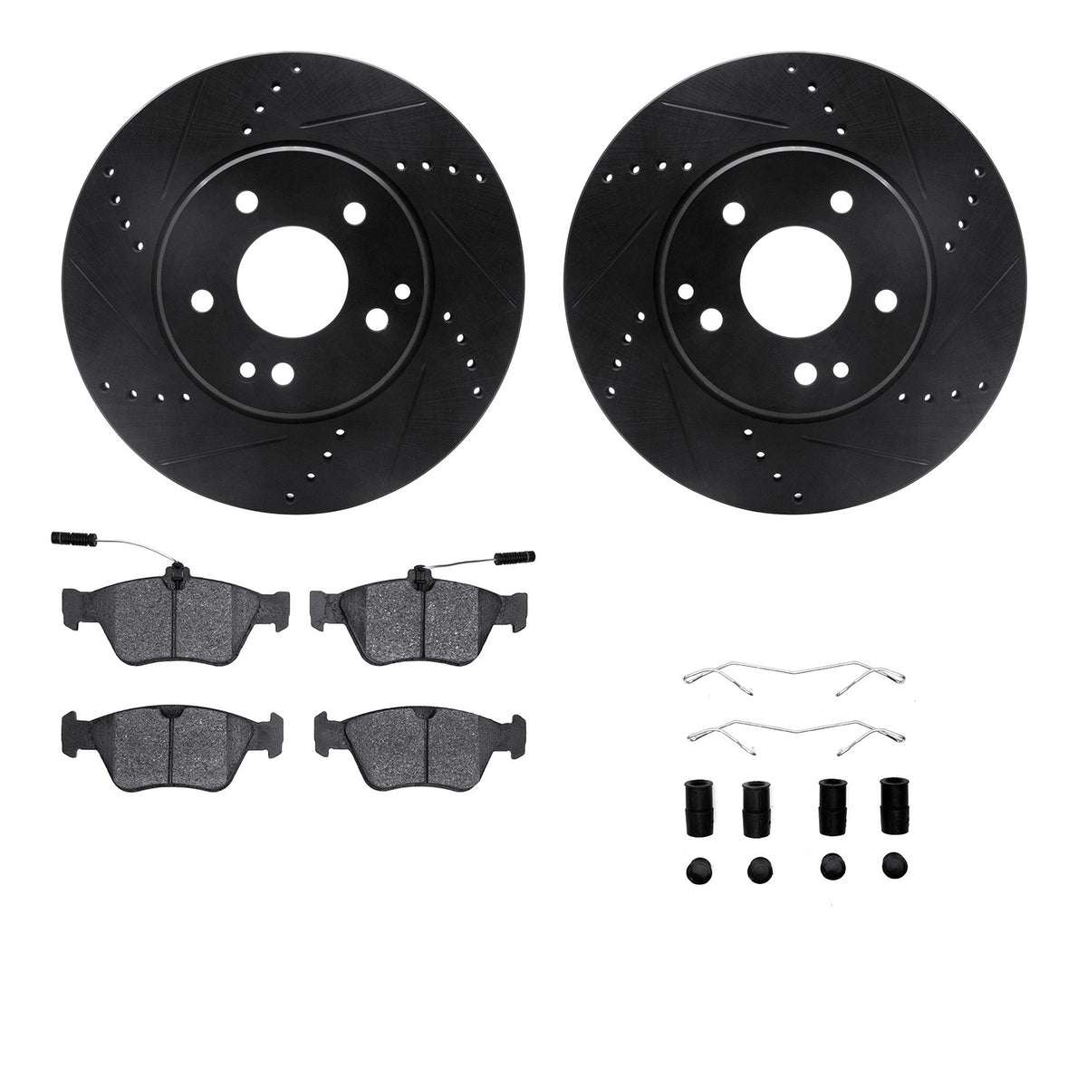 Dynamic Friction Company Disc Brake Kit 8612-63058
