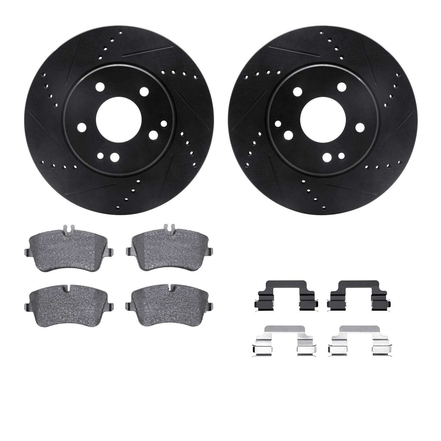 Dynamic Friction Company Disc Brake Kit 8612-63060