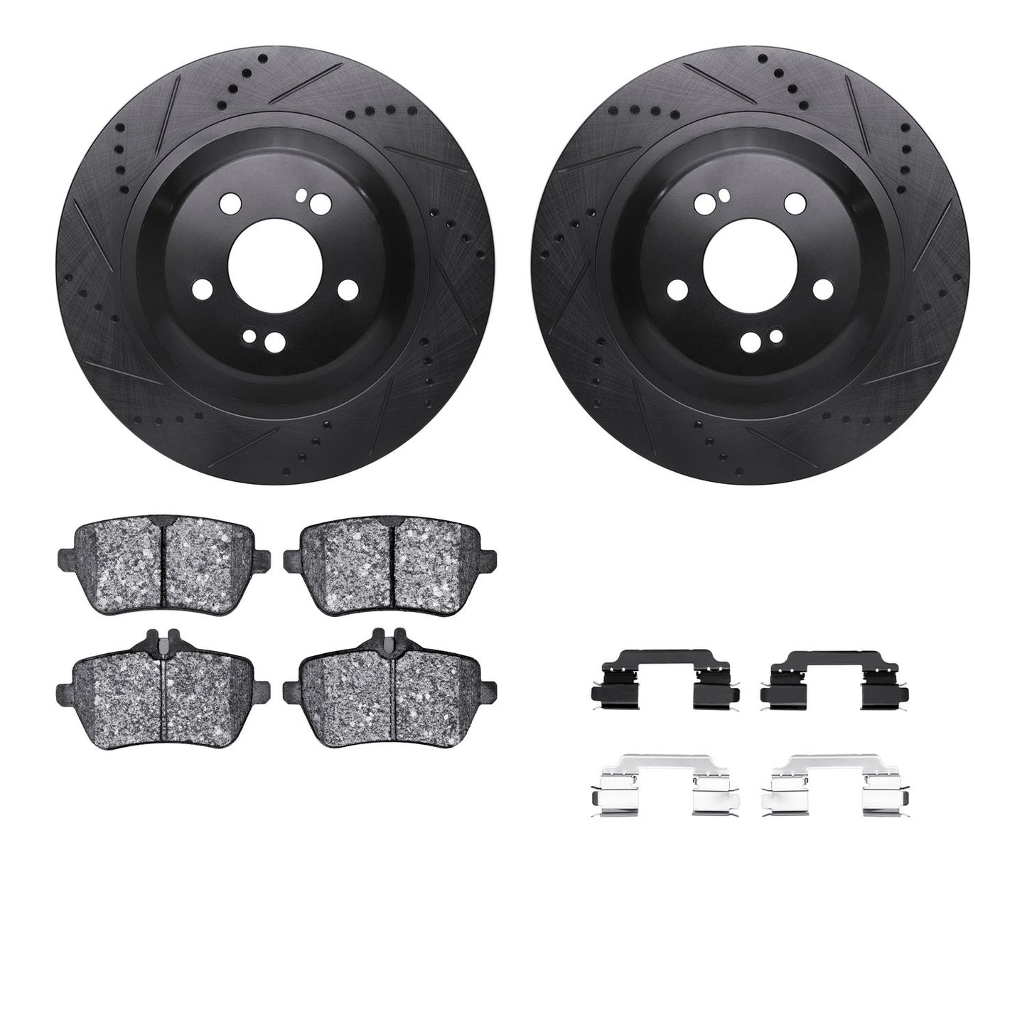 Dynamic Friction Company Disc Brake Kit 8612-63074