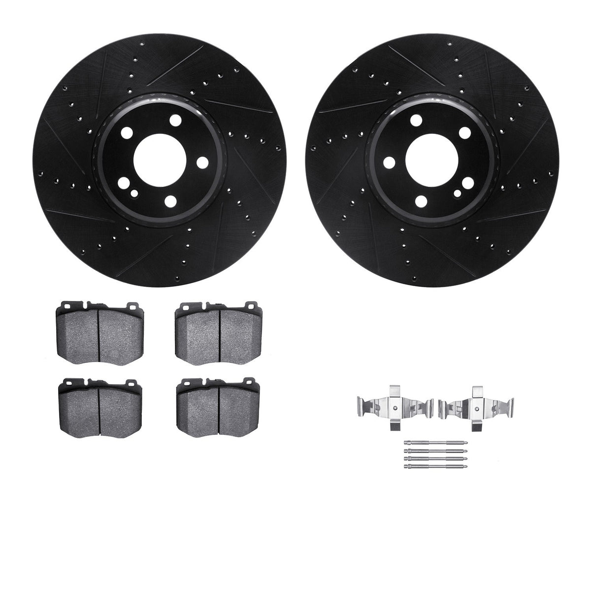 Dynamic Friction Company Disc Brake Kit 8612-63076