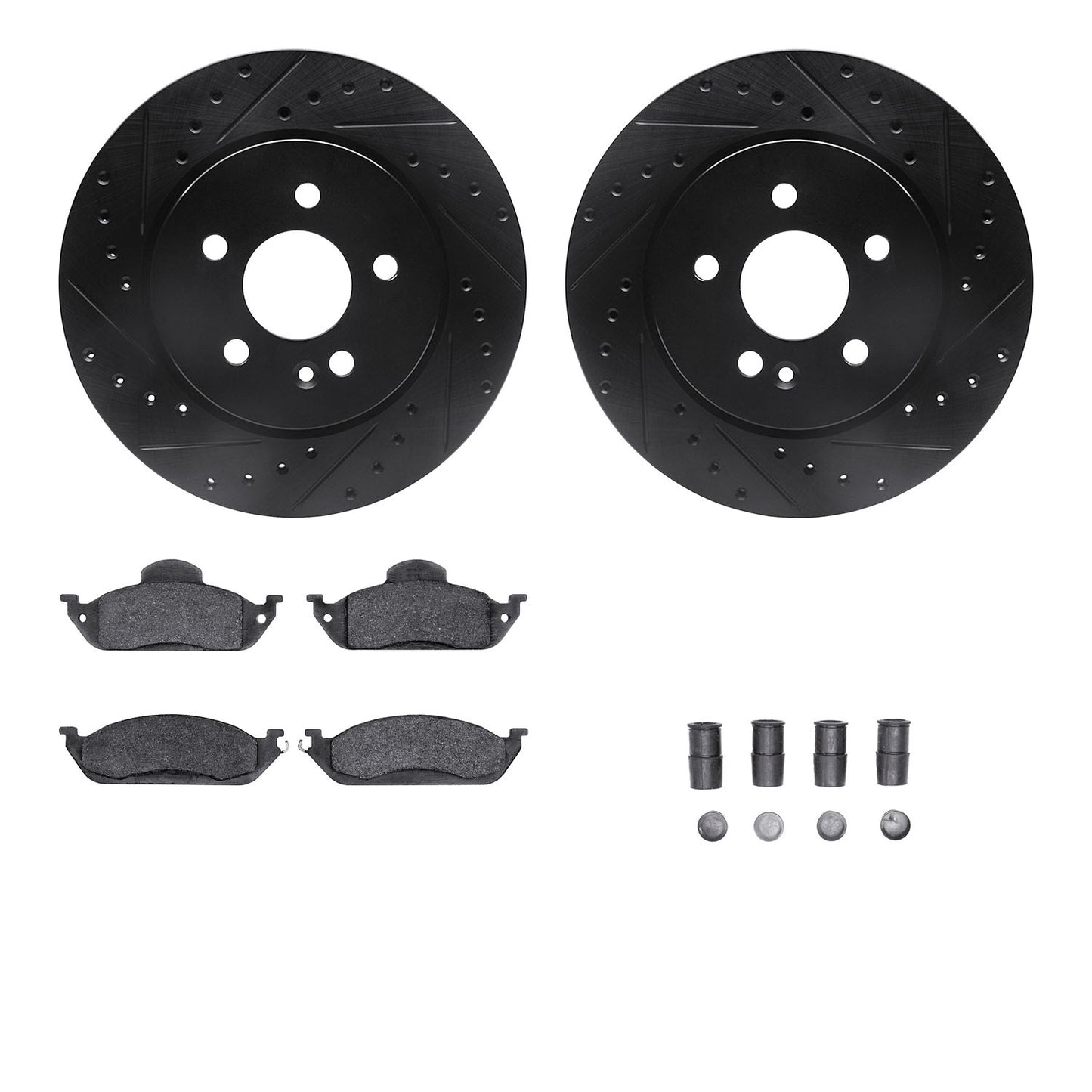 Dynamic Friction Company Disc Brake Kit 8612-63077