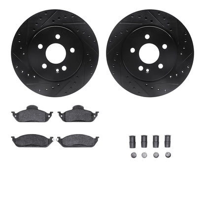Dynamic Friction Company Disc Brake Kit 8612-63077