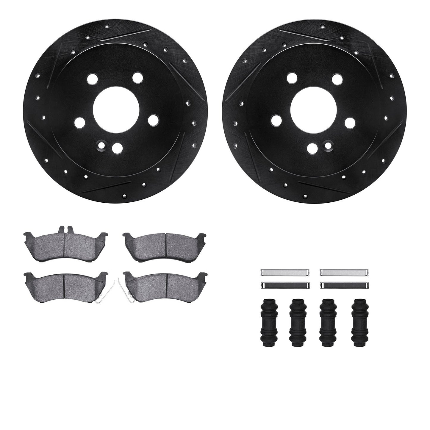 Dynamic Friction Company Disc Brake Kit 8612-63078