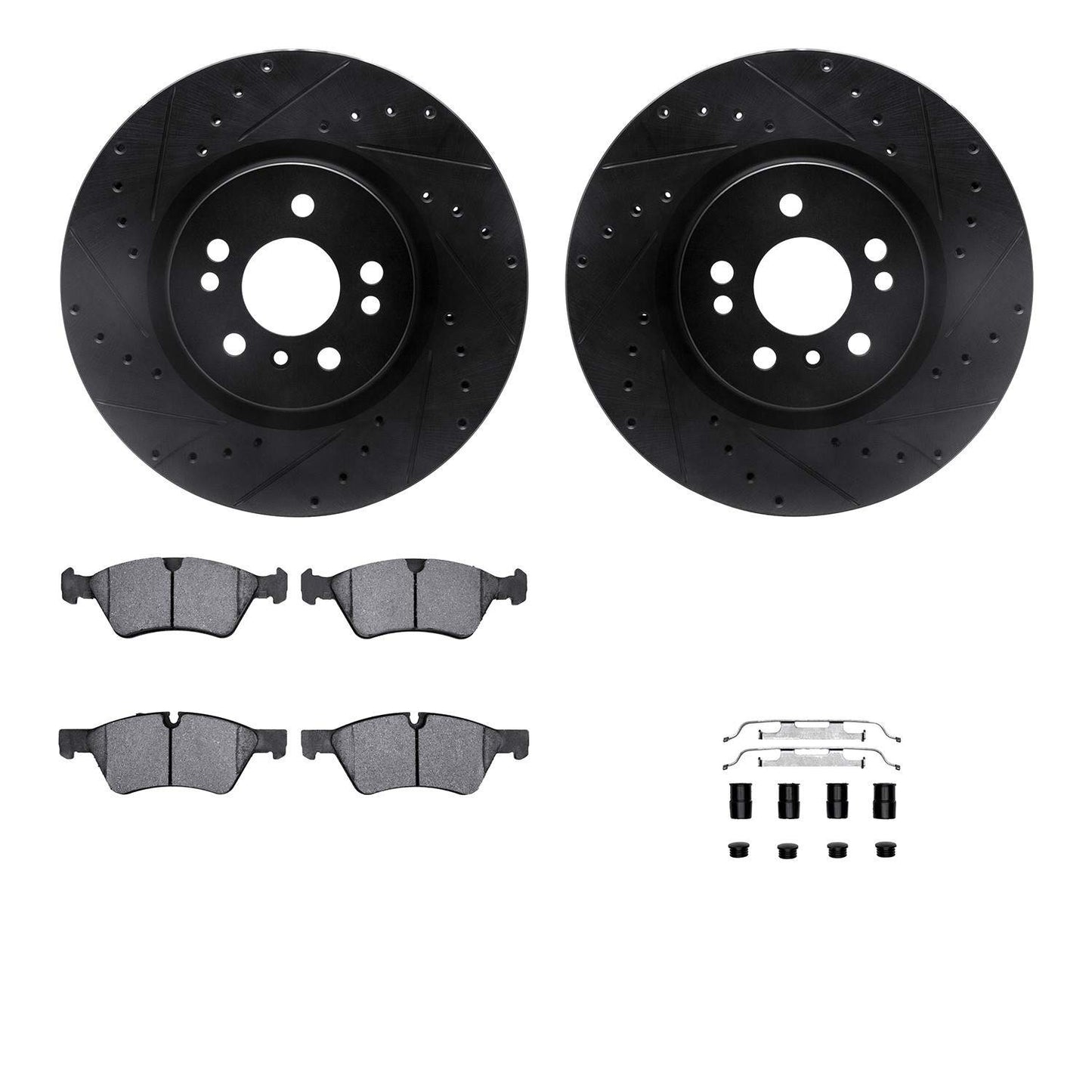 Dynamic Friction Company Disc Brake Kit 8612-63080