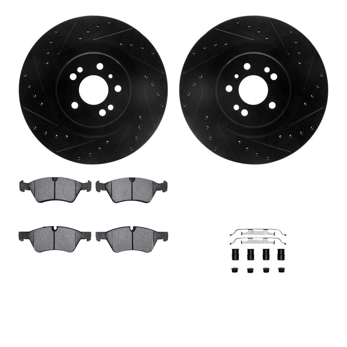 Dynamic Friction Company Disc Brake Kit 8612-63082
