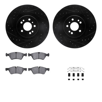 Dynamic Friction Company Disc Brake Kit 8612-63082