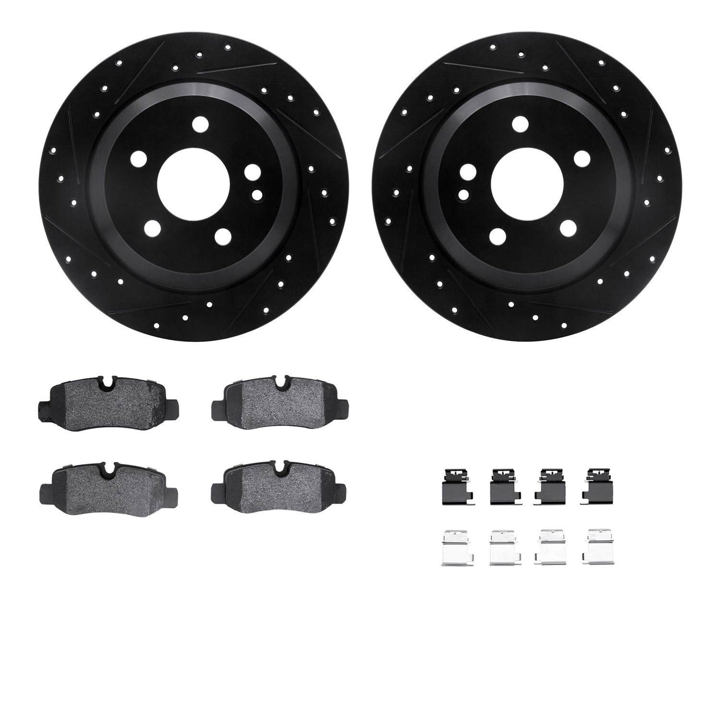 Dynamic Friction Company Disc Brake Kit 8612-63091