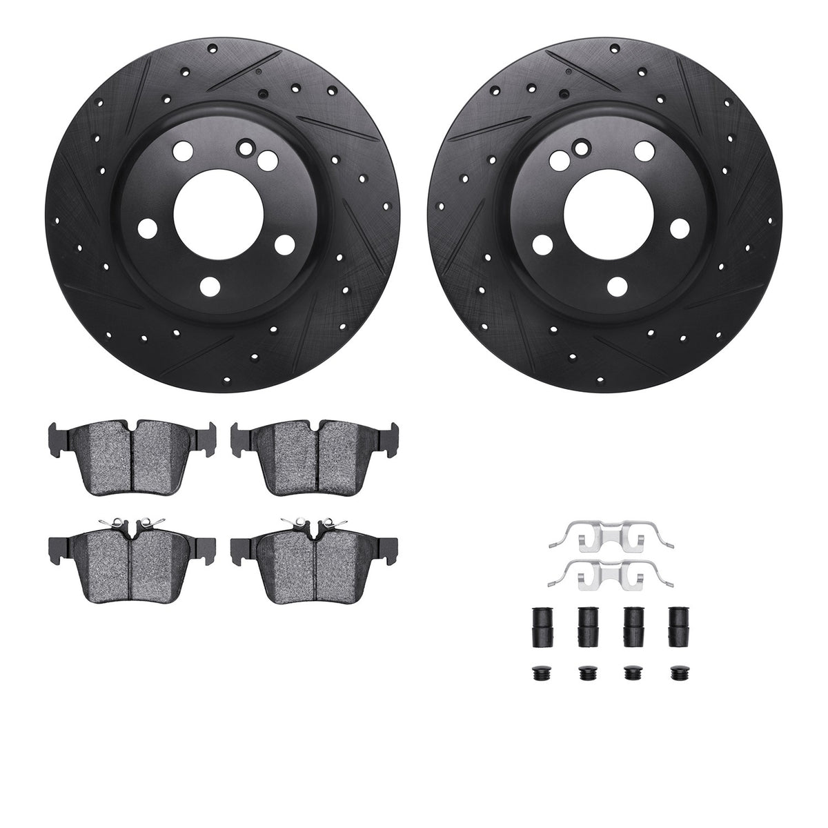 Dynamic Friction Company Disc Brake Kit 8612-63095