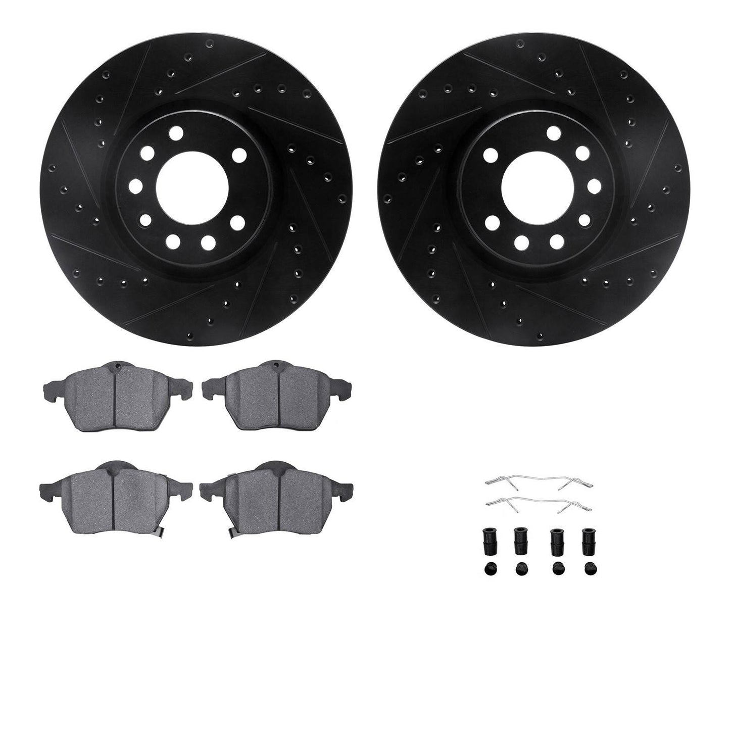 Dynamic Friction Company Disc Brake Kit 8612-65007