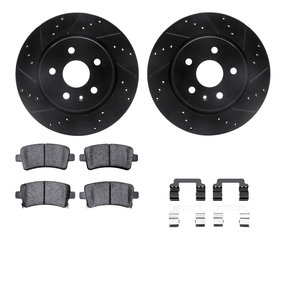 Dynamic Friction Company Disc Brake Kit 8612-65017