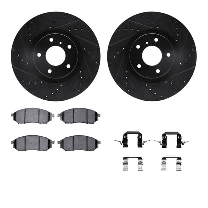 Dynamic Friction Company Disc Brake Kit 8612-67002