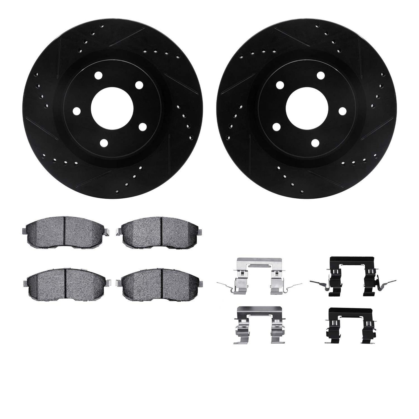 Dynamic Friction Company Disc Brake Kit 8612-67005