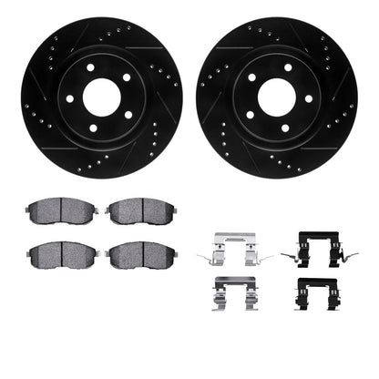 Dynamic Friction Company Disc Brake Kit 8612-67013