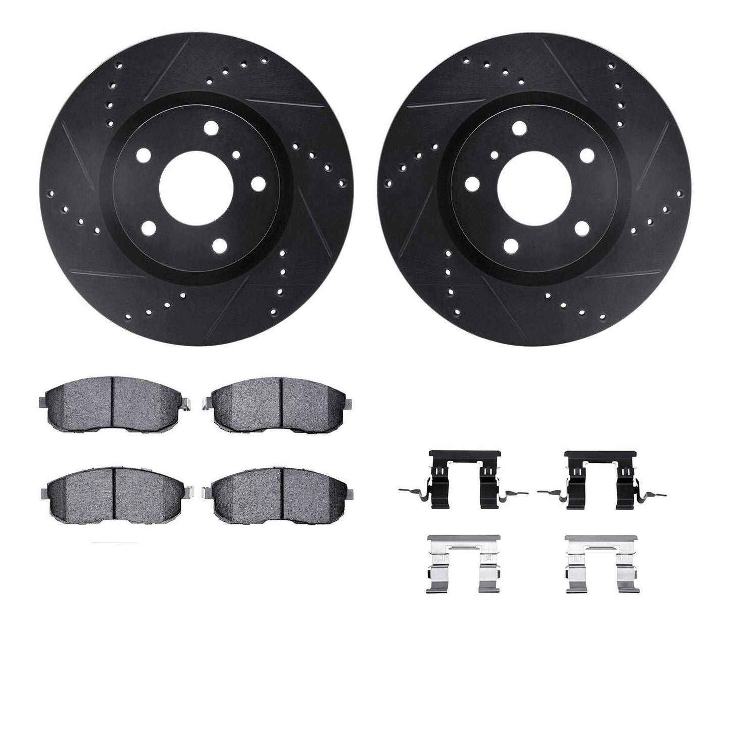Dynamic Friction Company Disc Brake Kit 8612-68000