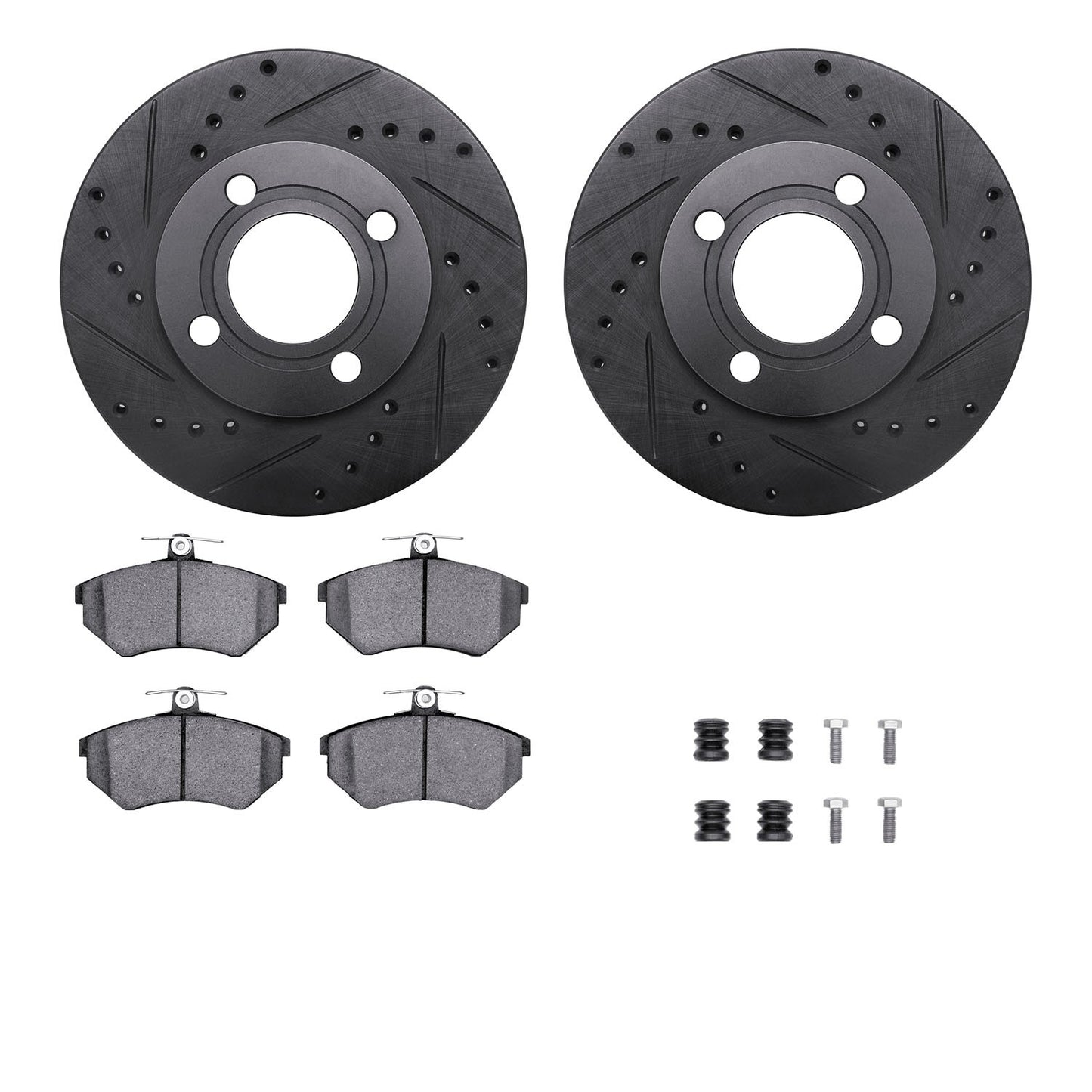 Dynamic Friction Company Disc Brake Kit 8612-73007