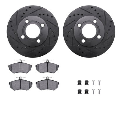 Dynamic Friction Company Disc Brake Kit 8612-73007