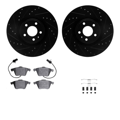 Dynamic Friction Company Disc Brake Kit 8612-73028