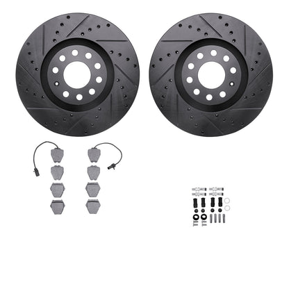 Dynamic Friction Company Disc Brake Kit 8612-73031