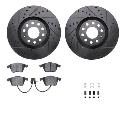 Dynamic Friction Company Disc Brake Kit 8612-73032