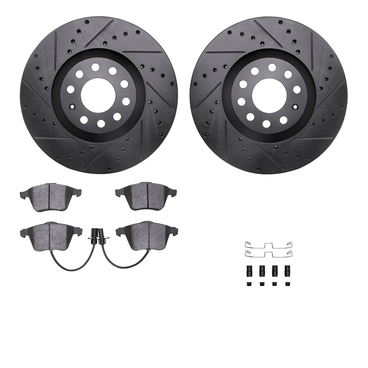 Dynamic Friction Company Disc Brake Kit 8612-73032