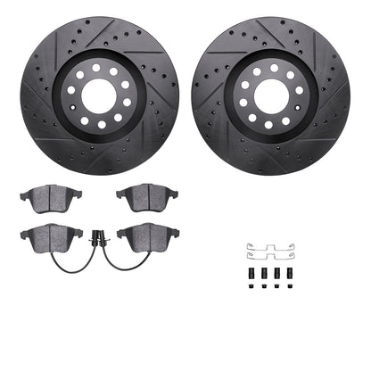 Dynamic Friction Company Disc Brake Kit 8612-73032