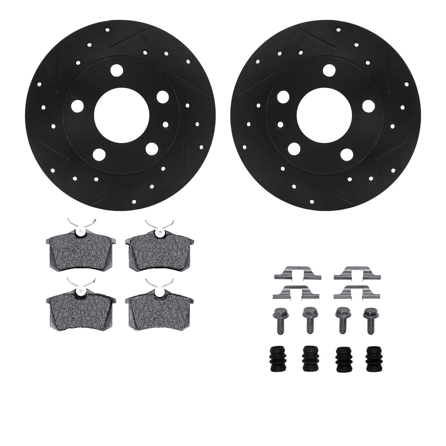 Dynamic Friction Company Disc Brake Kit 8612-73040