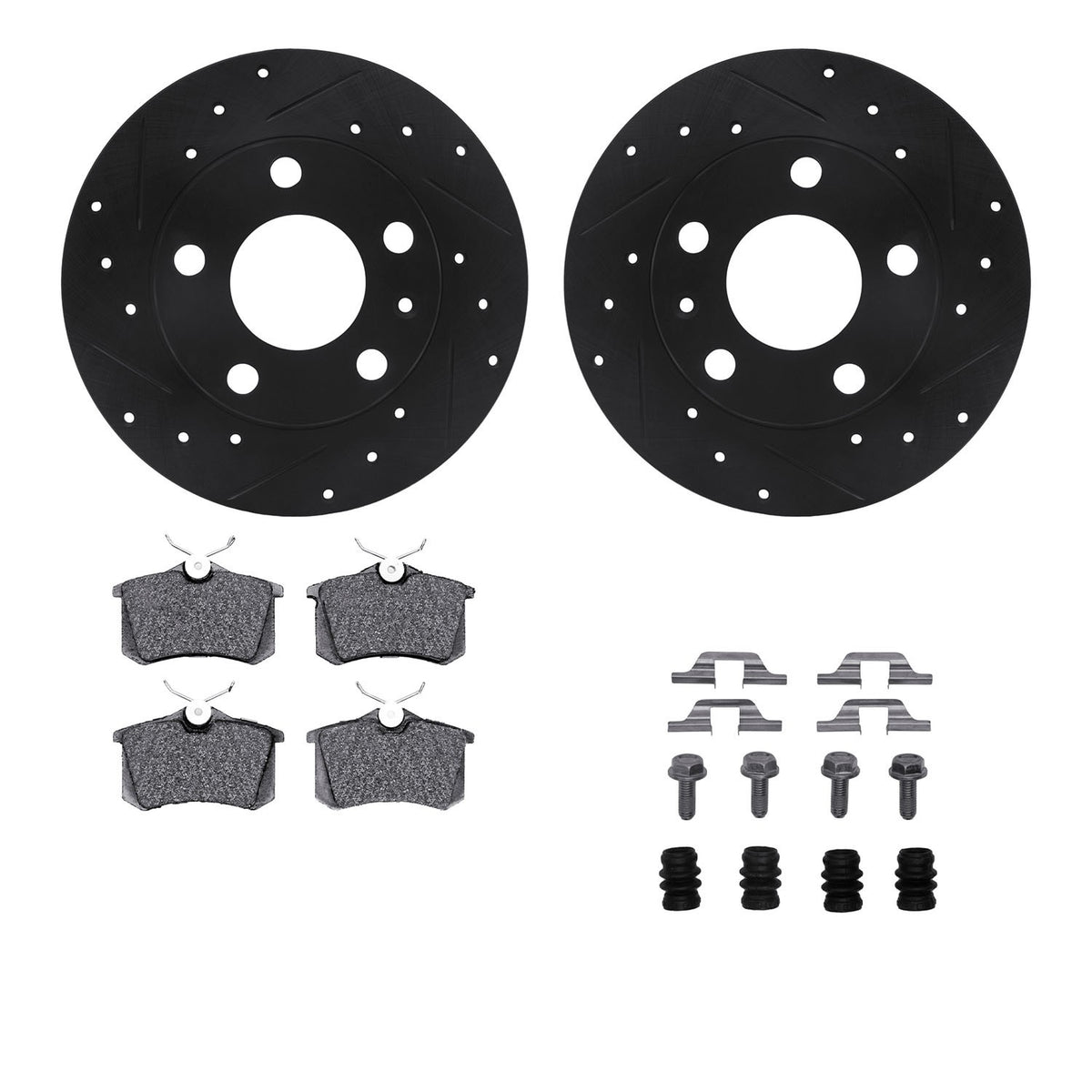 Dynamic Friction Company Disc Brake Kit 8612-73040