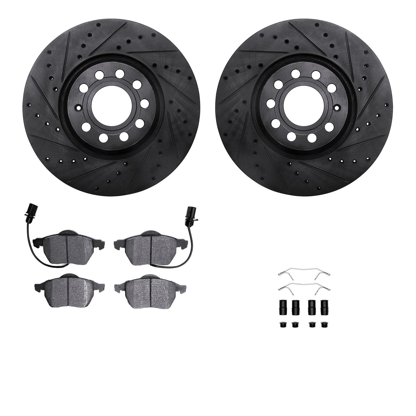 Dynamic Friction Company Disc Brake Kit 8612-73041