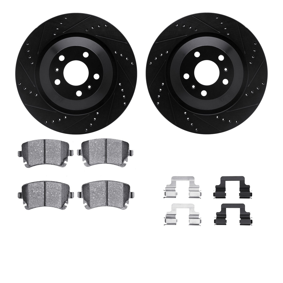 Dynamic Friction Company Disc Brake Kit 8612-73043