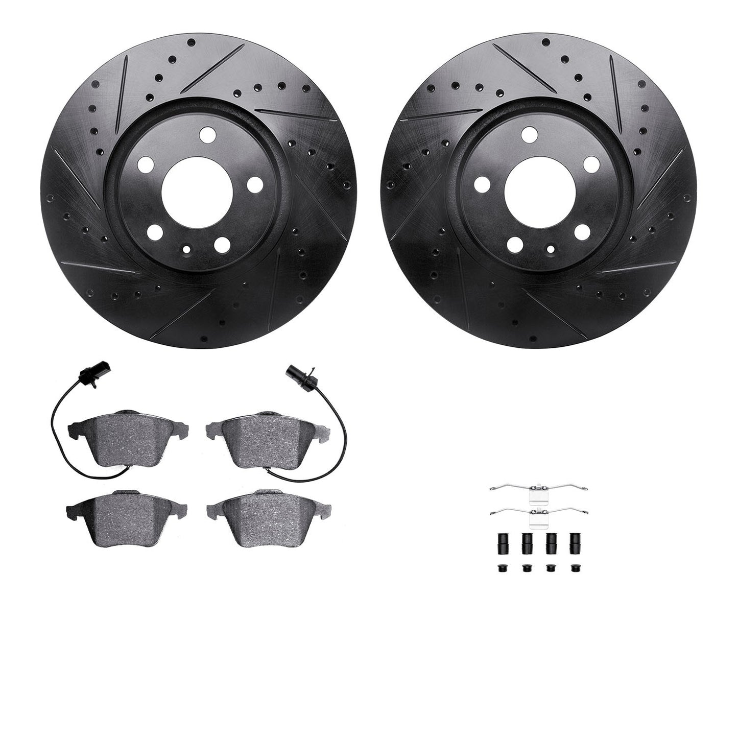 Dynamic Friction Company Disc Brake Kit 8612-73044