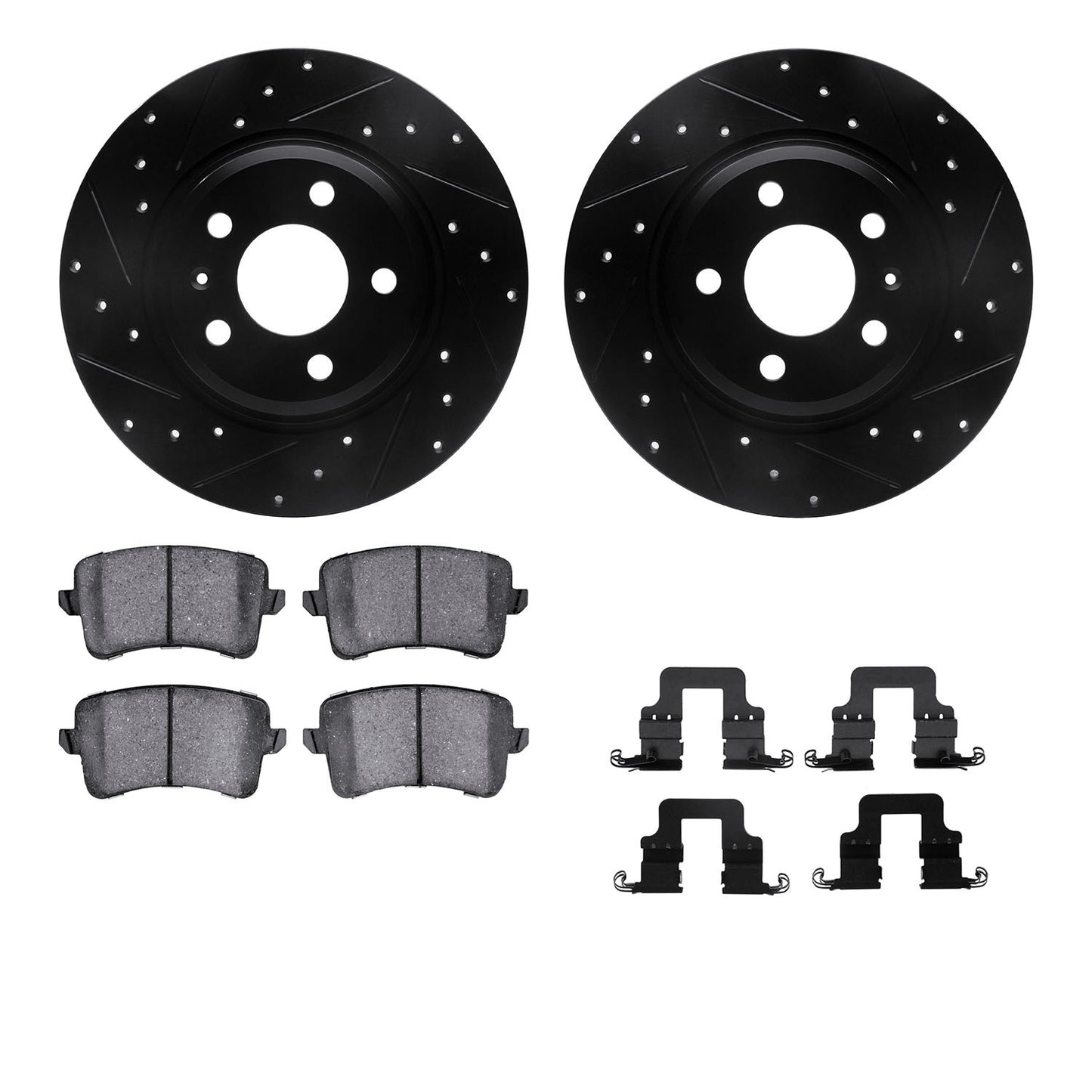 Dynamic Friction Company Disc Brake Kit 8612-73051