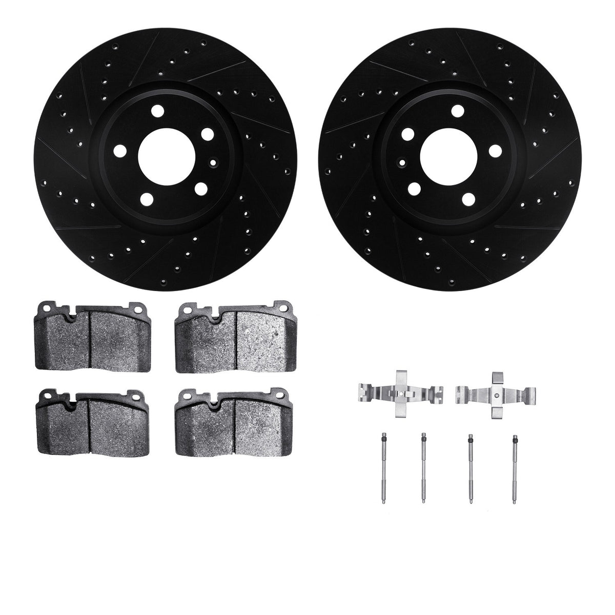 Dynamic Friction Company Disc Brake Kit 8612-73055