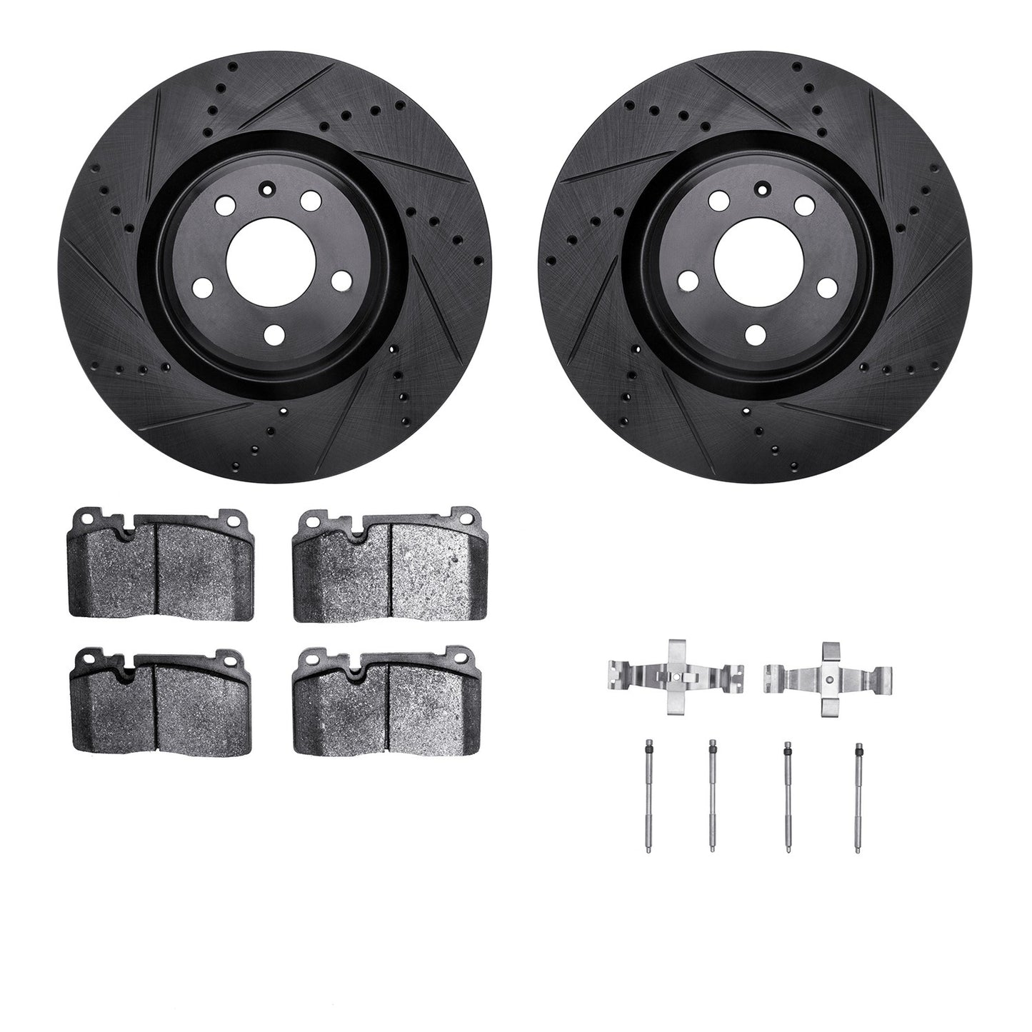 Dynamic Friction Company Disc Brake Kit 8612-73059