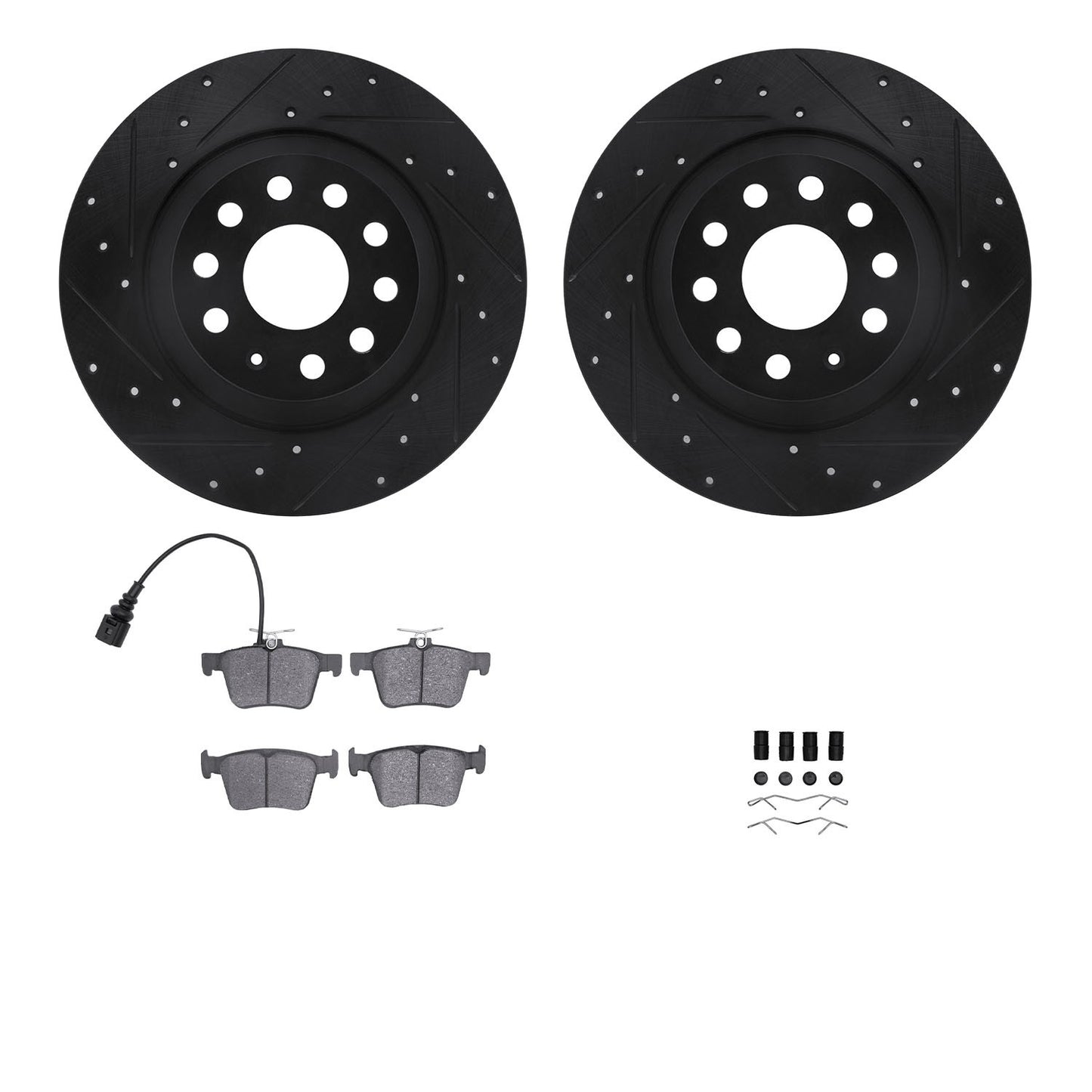 Dynamic Friction Company Disc Brake Kit 8612-73061