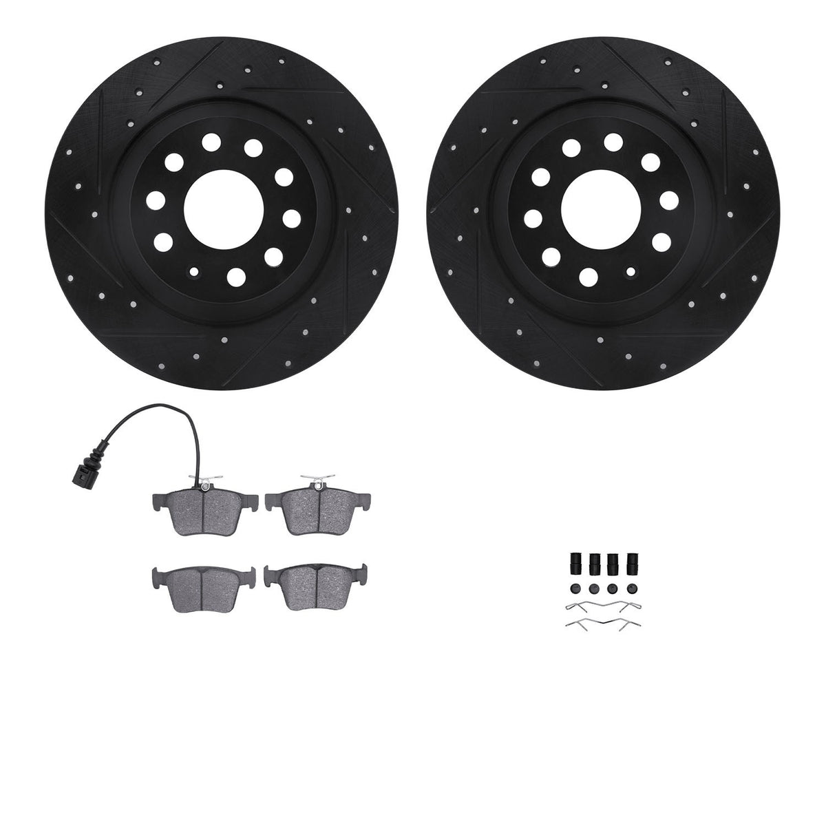 Dynamic Friction Company Disc Brake Kit 8612-73061