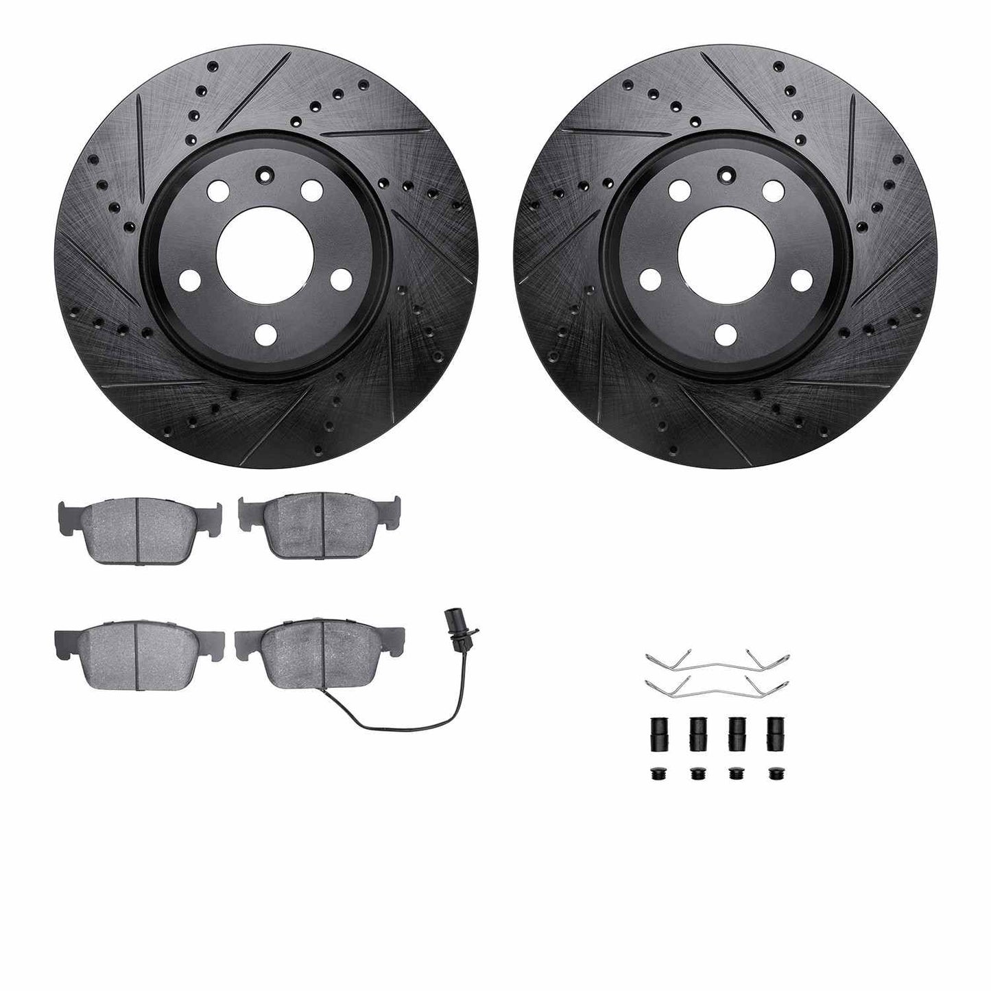 Dynamic Friction Company Disc Brake Kit 8612-73064