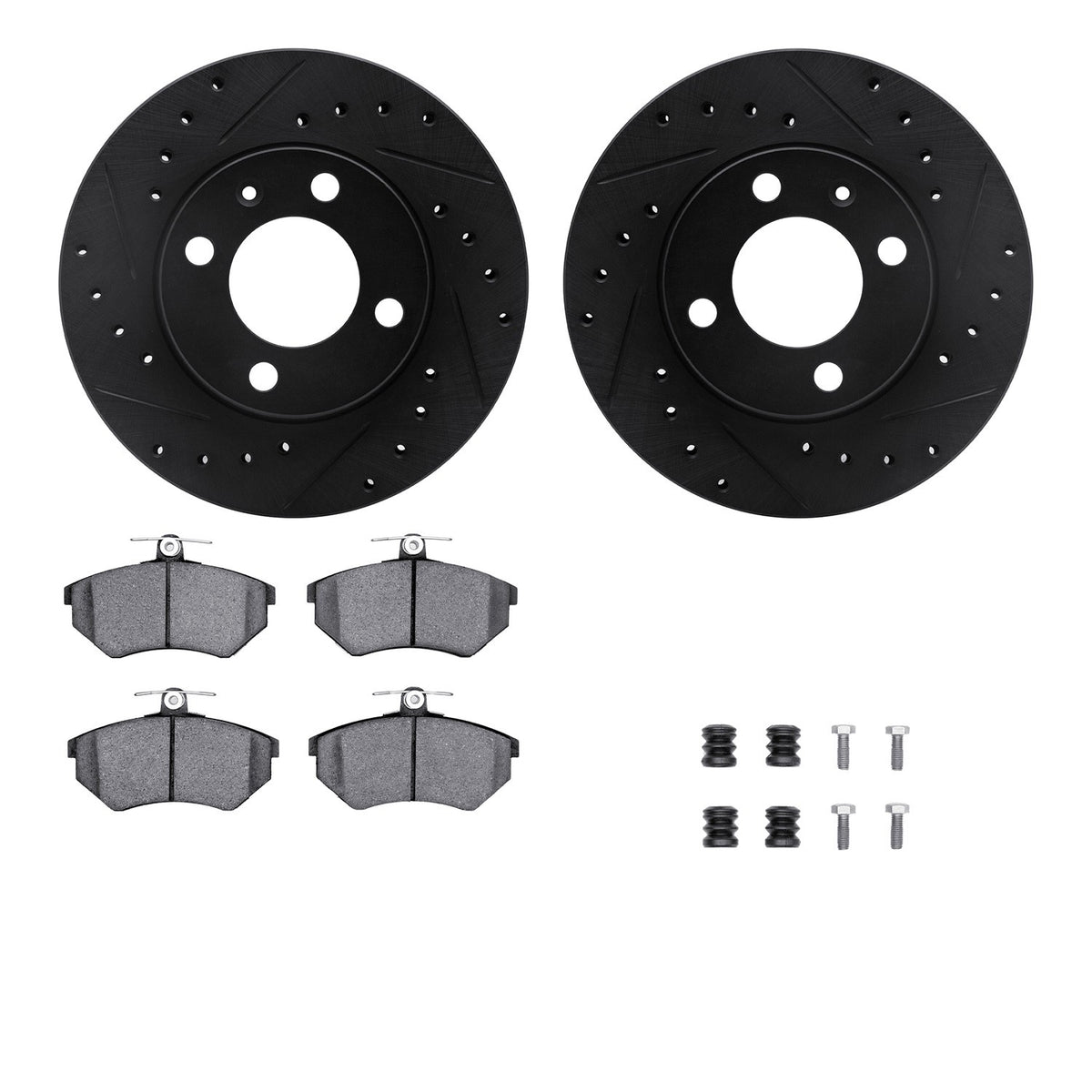 Dynamic Friction Company Disc Brake Kit 8612-74003