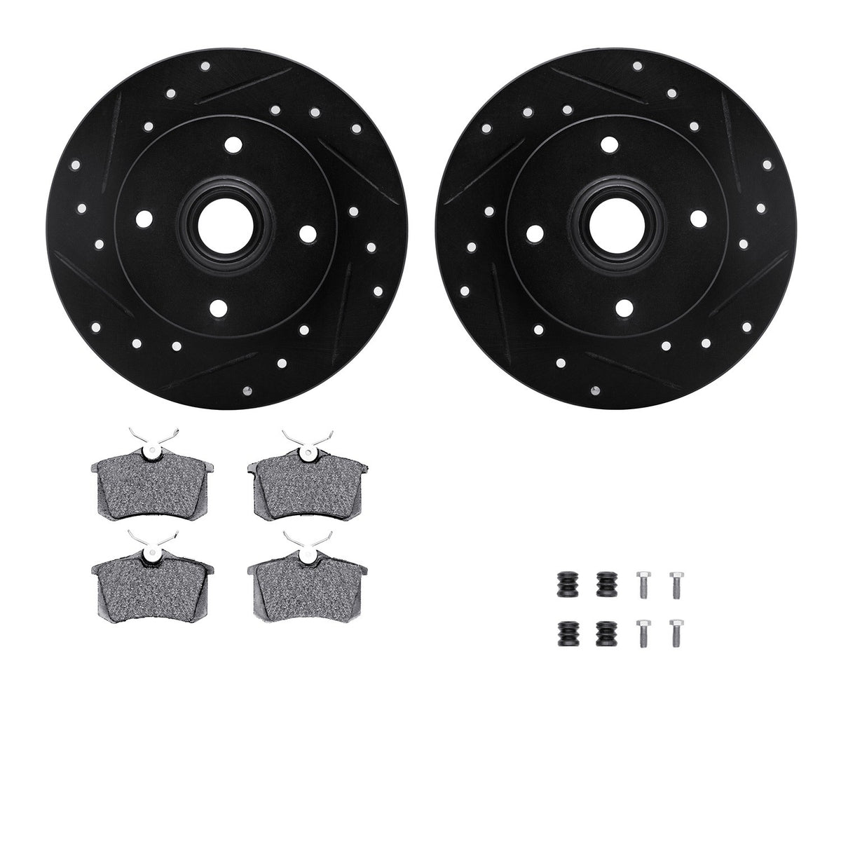 Dynamic Friction Company Disc Brake Kit 8612-74005