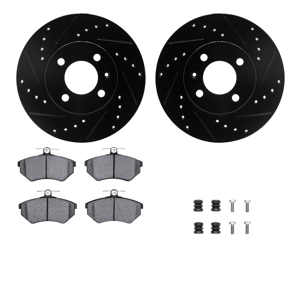 Dynamic Friction Company Disc Brake Kit 8612-74006