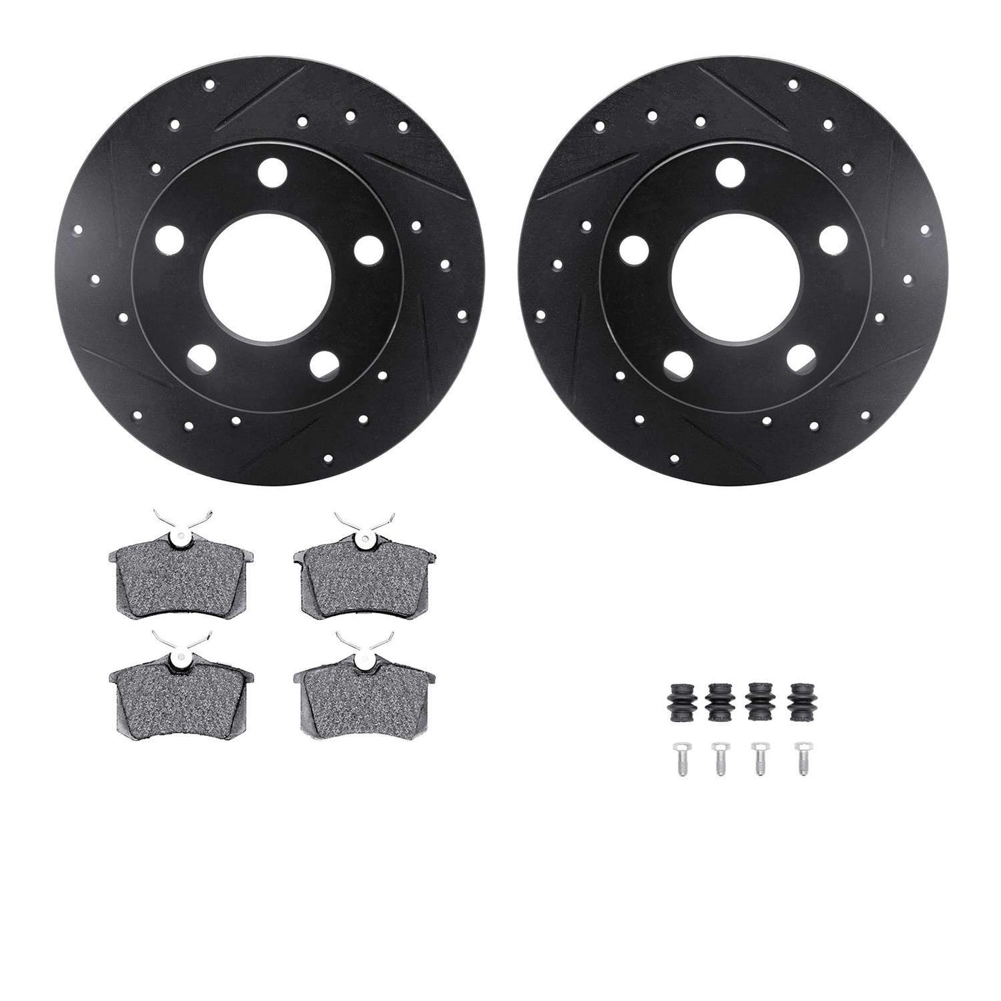 Dynamic Friction Company Disc Brake Kit 8612-74012