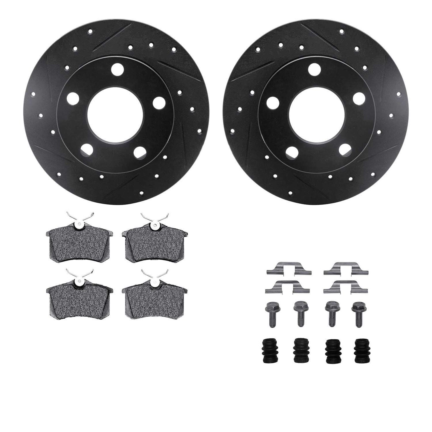 Dynamic Friction Company Disc Brake Kit 8612-74013