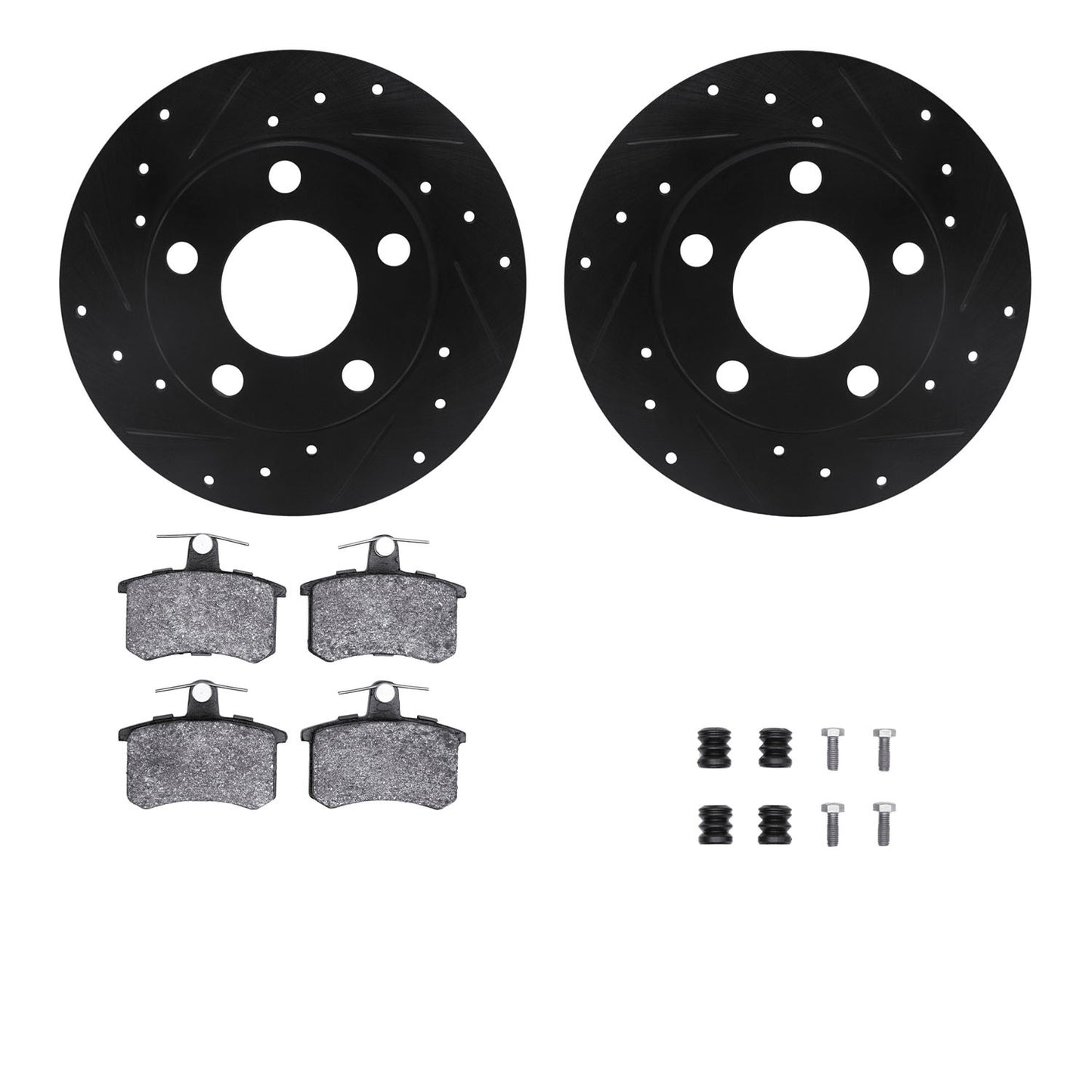 Dynamic Friction Company Disc Brake Kit 8612-74016