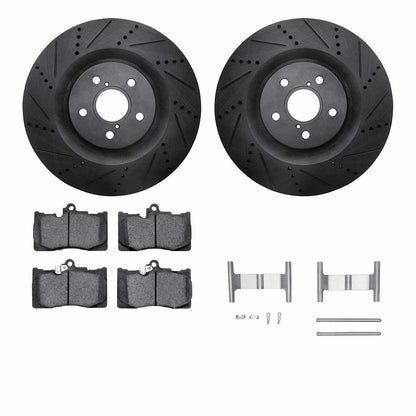Dynamic Friction Company Disc Brake Kit 8612-75009