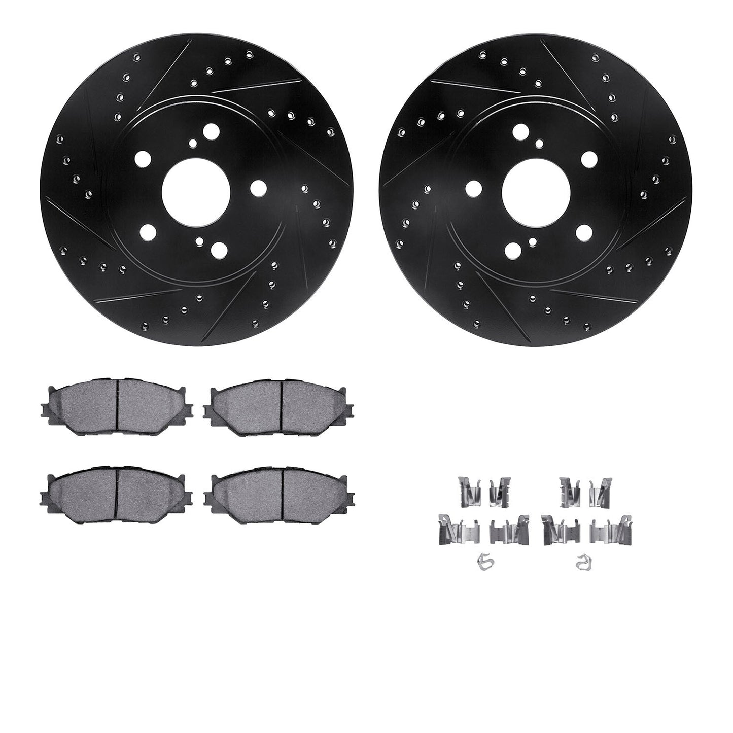 Dynamic Friction Company Disc Brake Kit 8612-76001