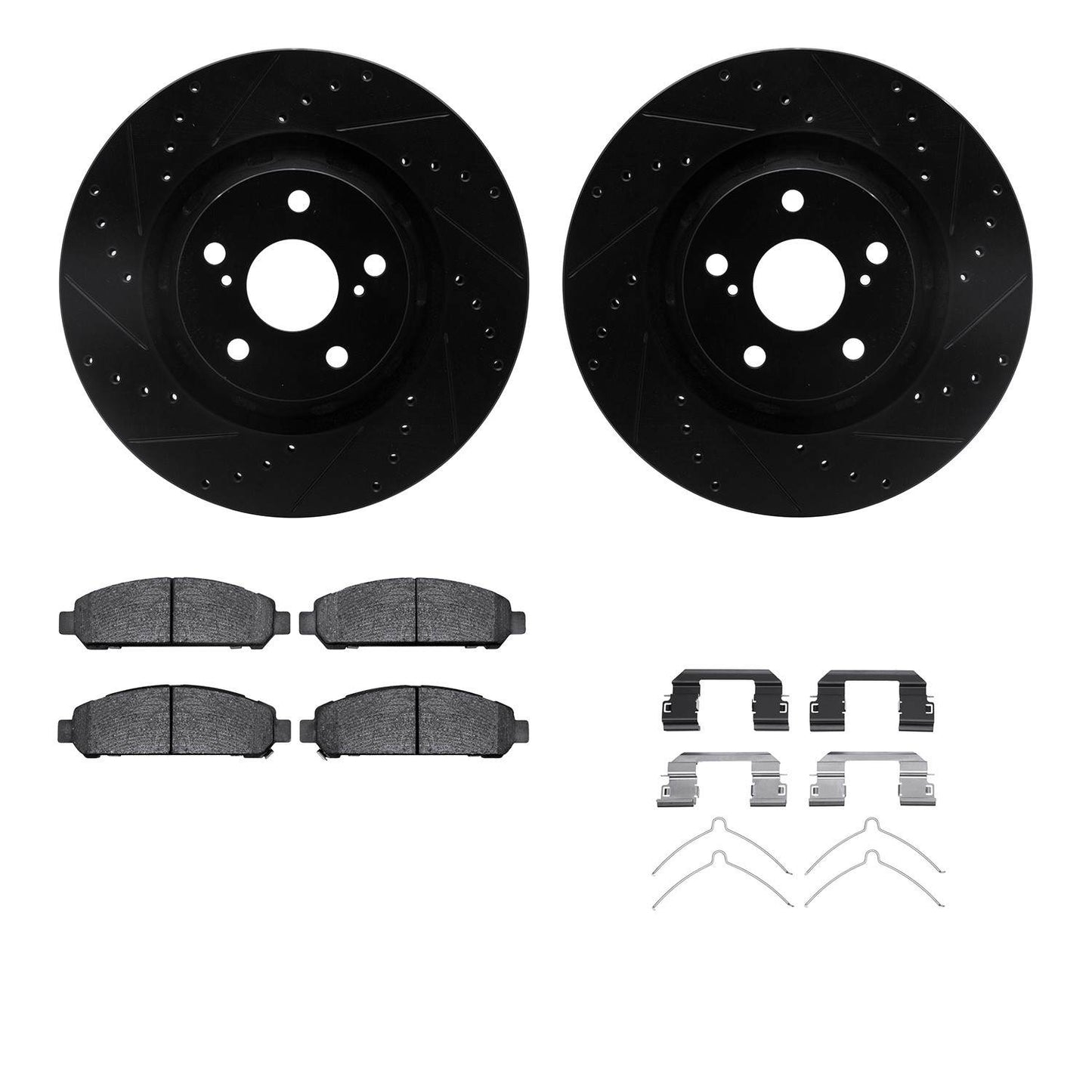 Dynamic Friction Company Disc Brake Kit 8612-76002